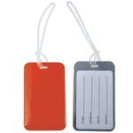 Shiny PVC Luggage Tag with Loop_50648
