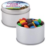 M&M’s in Silver Round Tin_51270