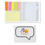 Speech Bubble Notepad with Flags_52501