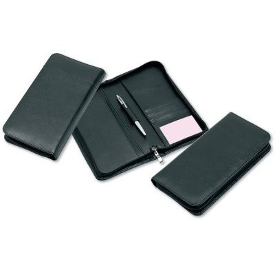 Executive Leather Zip Travel Wallet (Express Offshore)_16203