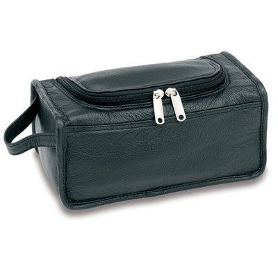 Premium Leather Unisex Toiletry Bag_16175