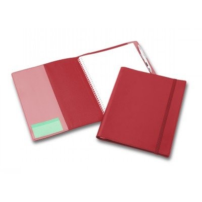 Deluxe Red Elastic Closure A4 Refillable Journal_16000