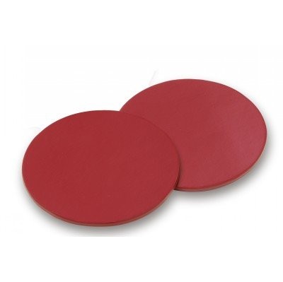 Deluxe Red Round Coasters_15954
