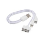 3 in 1 Combo USB Cable USB Cable – Micro, 8 Pin, 30 Pin_70736