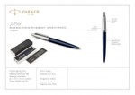 Parker Jotter Metal Ballpoint Pen – Royal Blue CT_80535