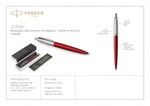 Parker Jotter Metal Ballpoint Pen – Kensington Red CT_80541