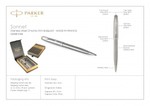 Parker Sonnet Ballpoint Pen – Brushed Stainless CT_80577