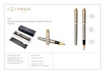 Parker IM Rollerball Pen – Brushed Stainless GT_80718
