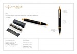 Parker IM Ballpoint Pen – Lacquer Black GT_80752