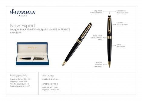Waterman New Expert Ballpoint Pen_80787