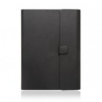 A5 Leather Look Journal with Sleeve_81460