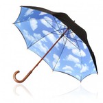 Shelta Big Blue Sky Long Umbrella_81704