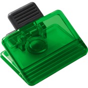 Rectangle Memo Clip – Translucent Lime Green