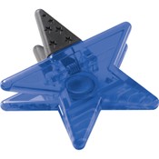 Star Memo Clip – Translucent Royal Blue